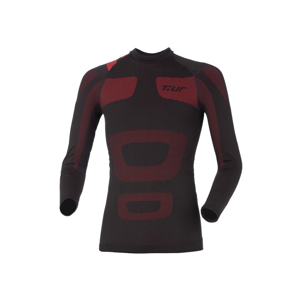 <div class='descrGalleryText'><p>Per i viaggi invernali è fondamentale avere il giusto intimo termico: l’efficacia della vestizione “a cipolla” parte sempre da un primo strato in grado di trasferire l’umidità ai livelli superiori, così da garantire al motociclista la sensazione di pelle asciutta. Per questo, T.ur propone U-SKIN (79,00 €), un completo maglia e pantalone realizzato in Prolen, un’innovativa fibra a base di polipropilene. Questo materiale resta sempre asciutto a contatto con la pelle in quanto ha una igroscopicità molto inferiore rispetto al poliestere e alla poliammide, normalmente usati per i base layer. U-SKIN è inoltre costruito con tecnica seamless e a trama tridimensionale, per ottimizzare il comfort e ridurre l’umidità nei punti di maggior sudorazione.</p>
</div>